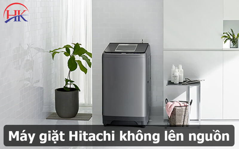 Máy giặt Hitachi không lên nguồn