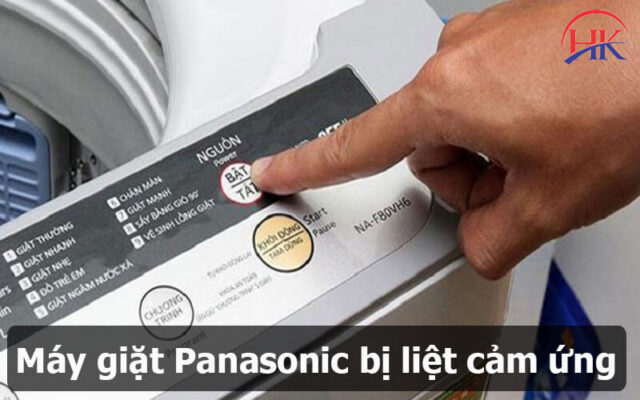 Máy giặt Panasonic bị liệt cảm ứng