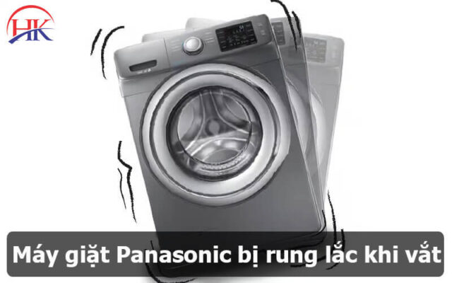Máy giặt Panasonic bị rung lắc khi vắt