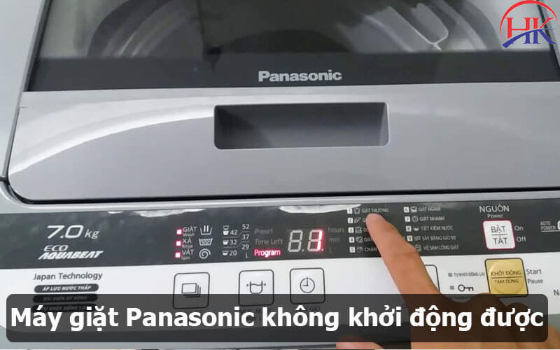 Máy giặt Panasonic không khởi động được