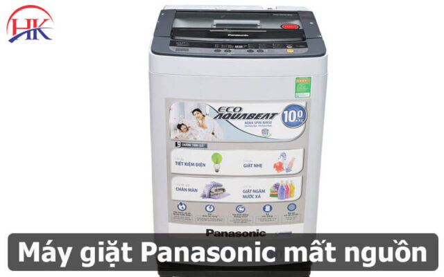 Máy giặt Panasonic mất nguồn