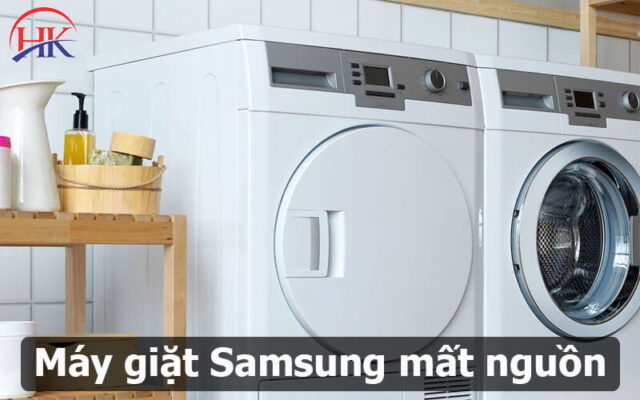 Máy giặt Samsung mất nguồn