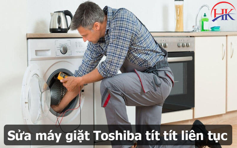 Sửa máy giặt Toshiba kêu tít tít liên tục