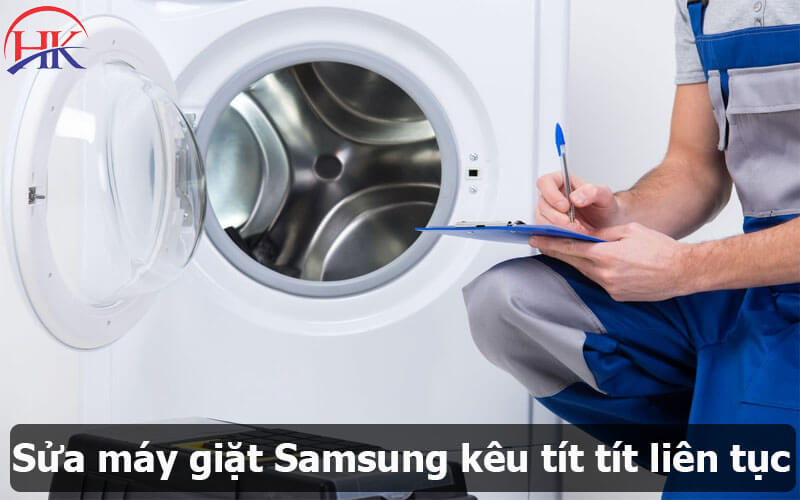 Sửa máy giặt Samsung kêu tít tít liên tục