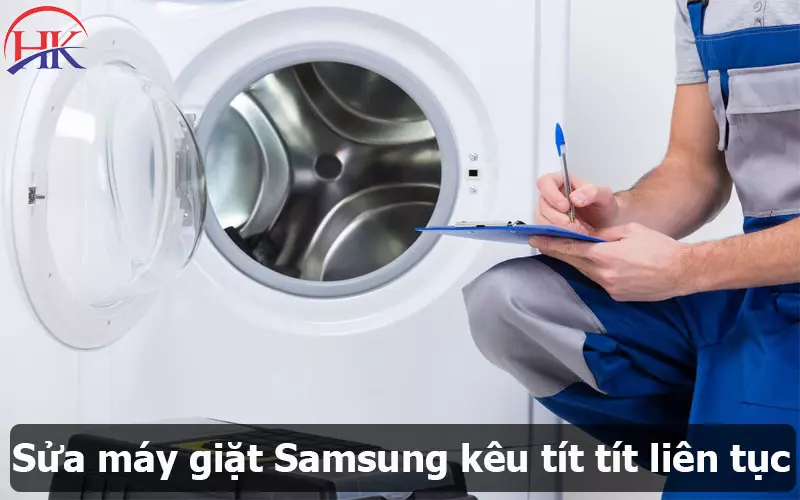 Sửa Máy Giặt Samsung Kêu Tít Tít Liên Tục Dễ Dàng: Xem Ngay Nhé! Sửa máy giặt Samsung kêu tít tít liên tục tại Điện Lạnh HK