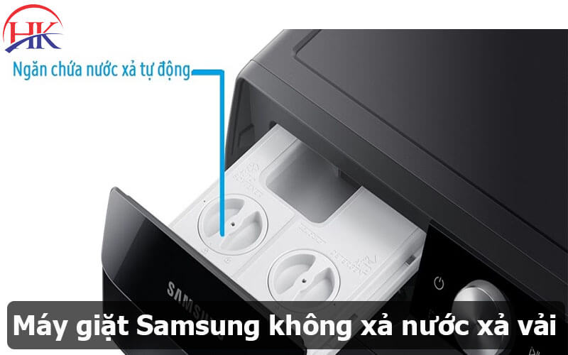 Máy giặt Samsung không xả nước xả vải