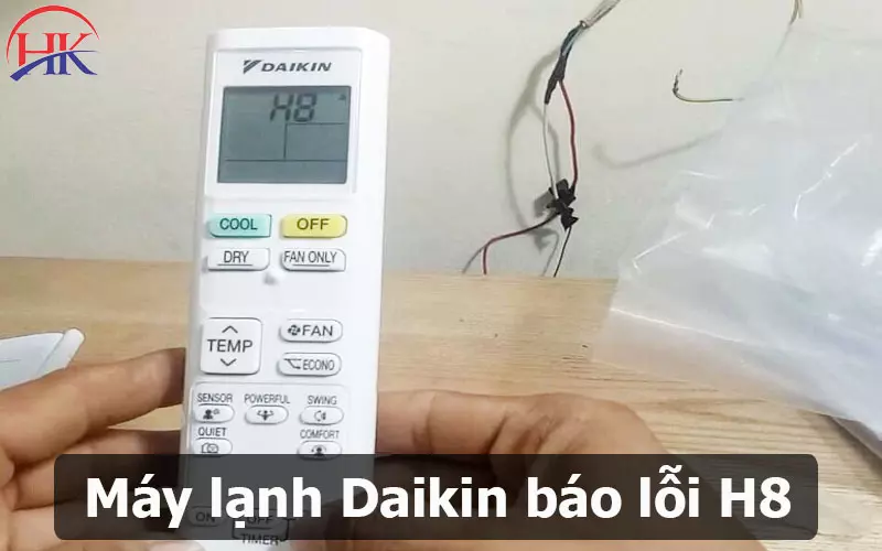 Hết Lo Lỗi H8 Điều Hòa Daikin Với Dịch Vụ Sửa Chữa Chuyên Nghiệp Máy lạnh Daikin báo lỗi H8