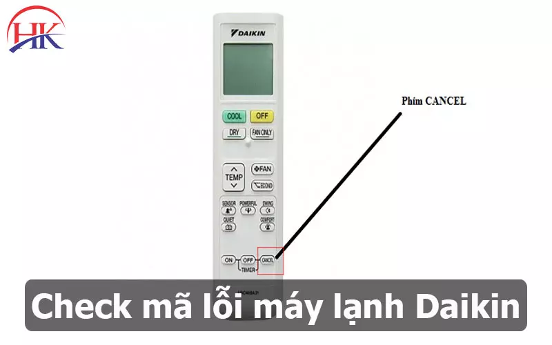 Đừng Tự Sửa, Gọi Chuyên Gia Xử Lý Mã Lỗi Máy Lạnh Daikin Ngay Check lỗi điều hòa Daikin