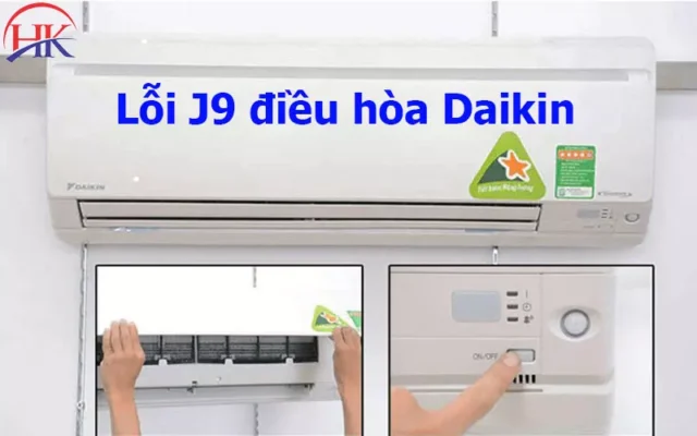 Lỗi J9 điều hòa Đaikin