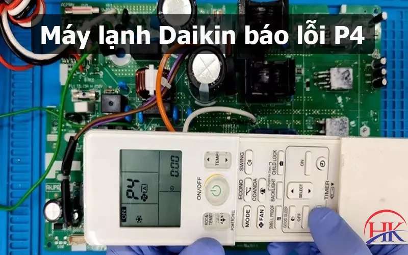 Có Nên Tự Sửa Lỗi P4 Điều Hòa Daikin Tại Nhà? Hướng Dẫn Chi Tiết Đây Máy lạnh Daikin báo lỗi P4