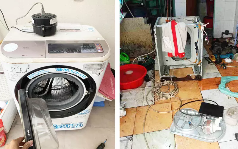So Sánh Các Cách Sửa Lỗi F6 Máy Giặt Hitachi: Nên Chọn Cách Nào? Sửa lỗi F6 máy giặt Hitachi