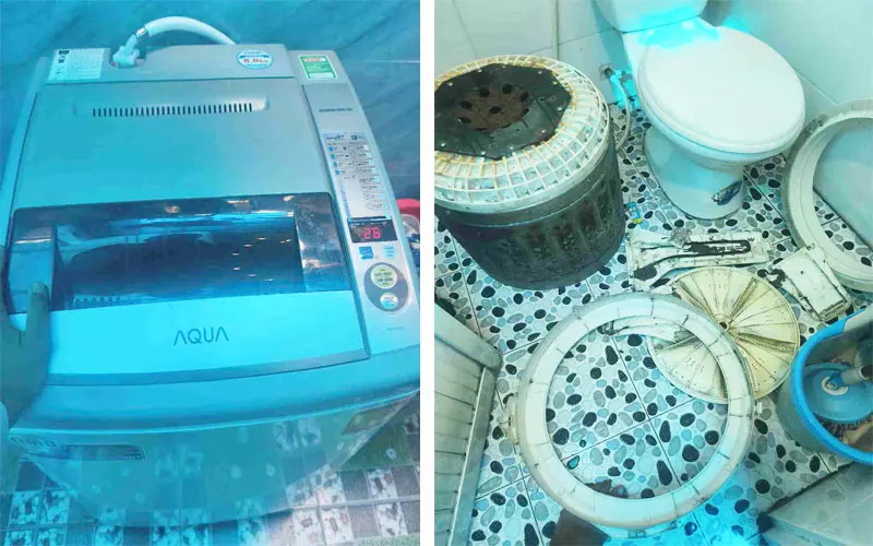 Vệ Sinh Máy Giặt Aqua: Đừng Bỏ Qua 6 Bước Quan Trọng Này vệ sinh máy giặt Aqua